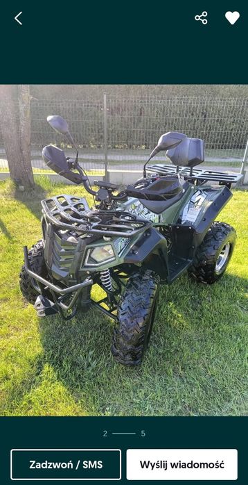 Quad magnum 250 HOMOLOGACJA