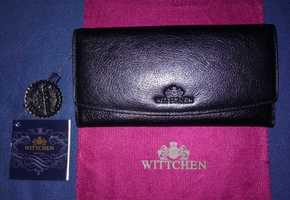 Nowy, oryginalny portfel damski Wittchen ze skóry naturalnej