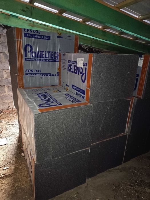 Styropian 15 grafit i szafki kuchenne
