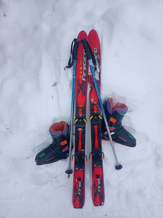 Narty z butami Salomon