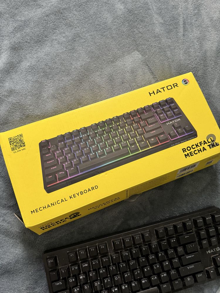 Клавіатура Hator Rockfall mecha TKL2