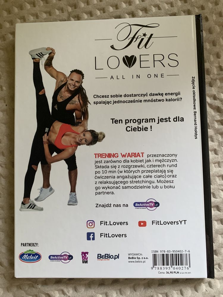 Płyta DVD Fit Lovers „Trening Wariat”