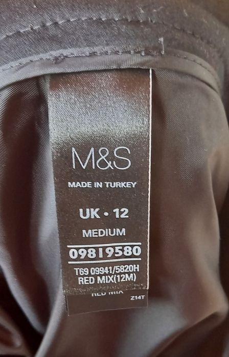 M&S лімітована колекція укорочені брюки