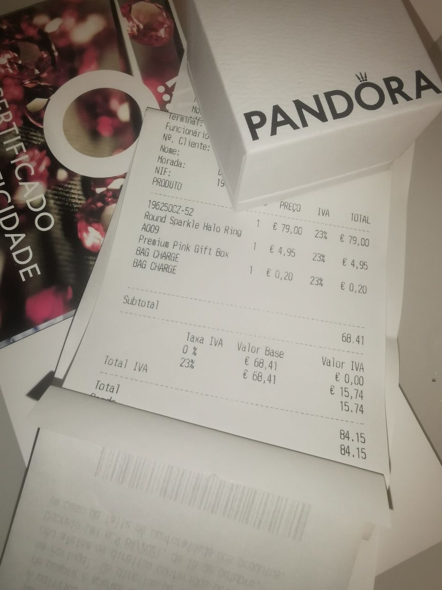 Anel Pandora ORIGINAL