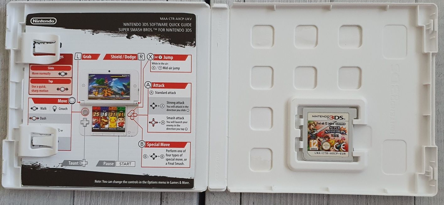 "Super Smash Bros" Nintendo 3DS wersja angielska