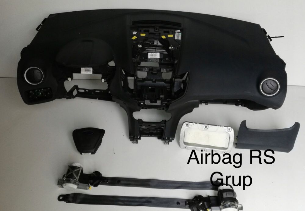 Ford Fiesta Mk7 tablier airbags cintos