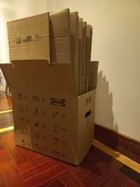 11 caixas de cartão IKEA para mudanças. NOVAS