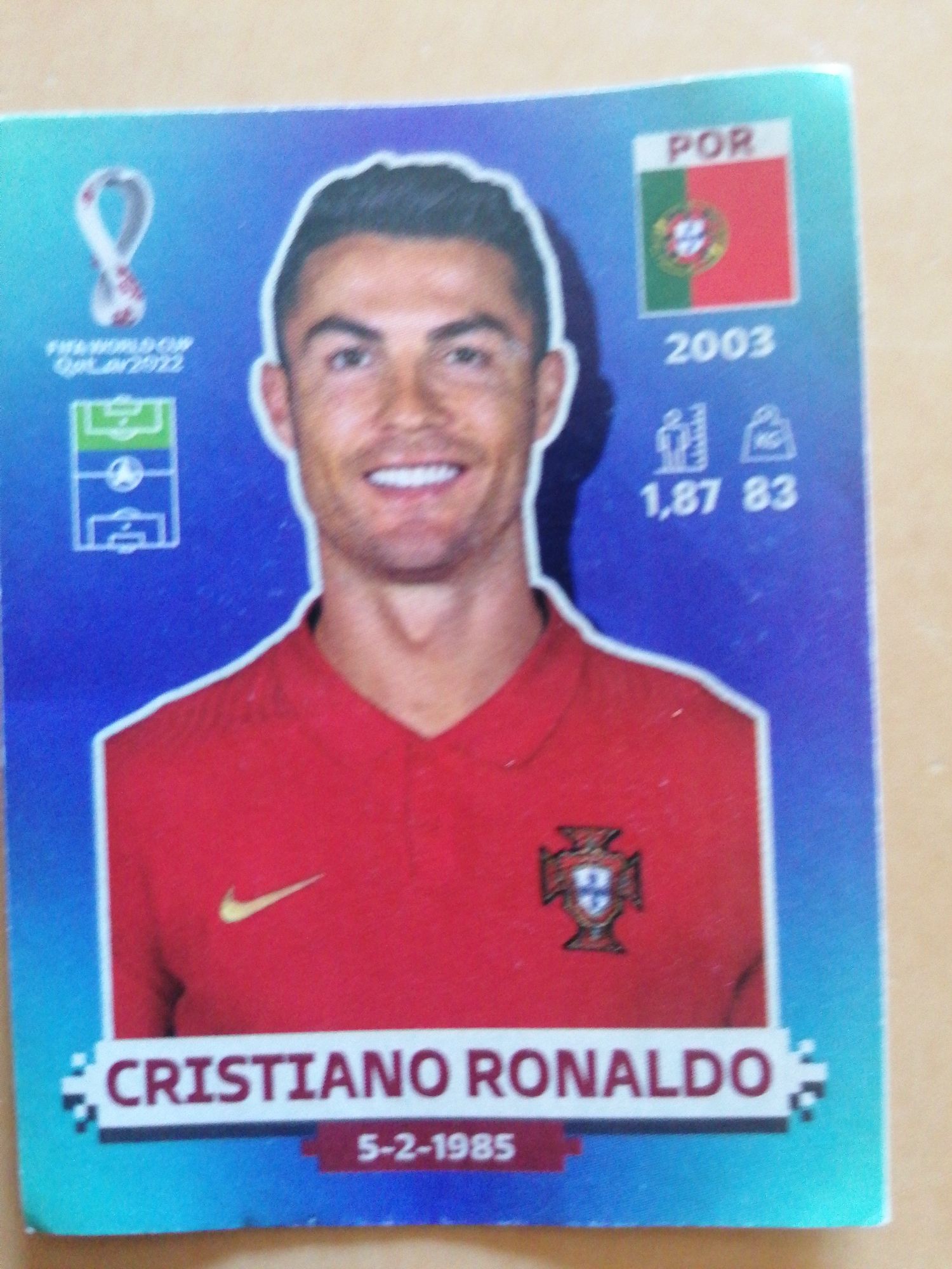 Cromos caderneta FIFA World Cup 2022