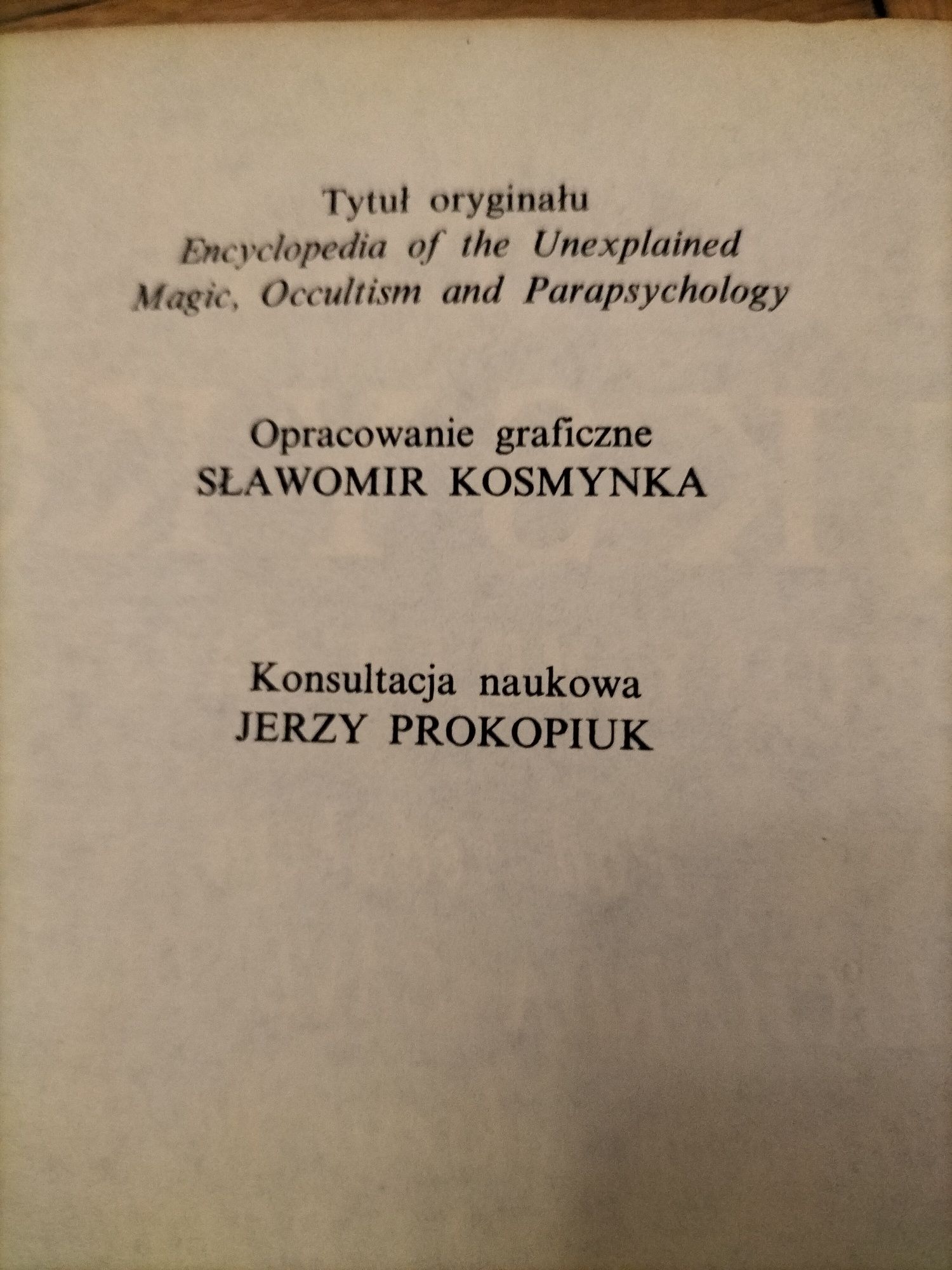 Leksykon magii, okultyzmu i parapsychologii