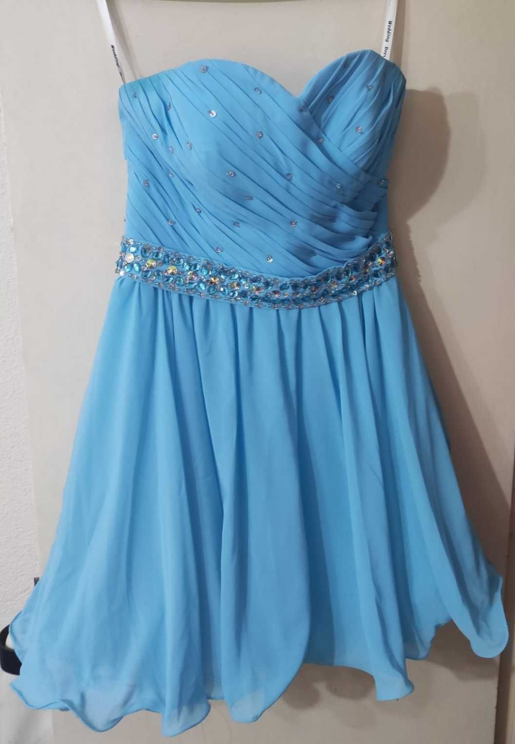 Vestido cerimónia curto