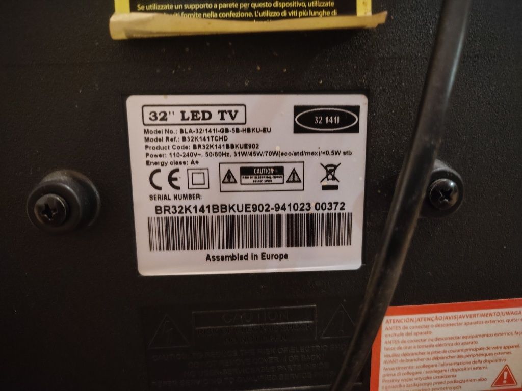 Telewizor LED LCD HD Blaupunkt 32 cale
