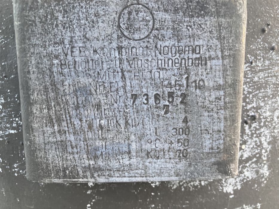 Zbiornik 300l Metalowy Ciśnieniowy Ocynk Bufor 4Bar Kompresor TRANSPOR