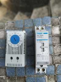 Contactor e termostato