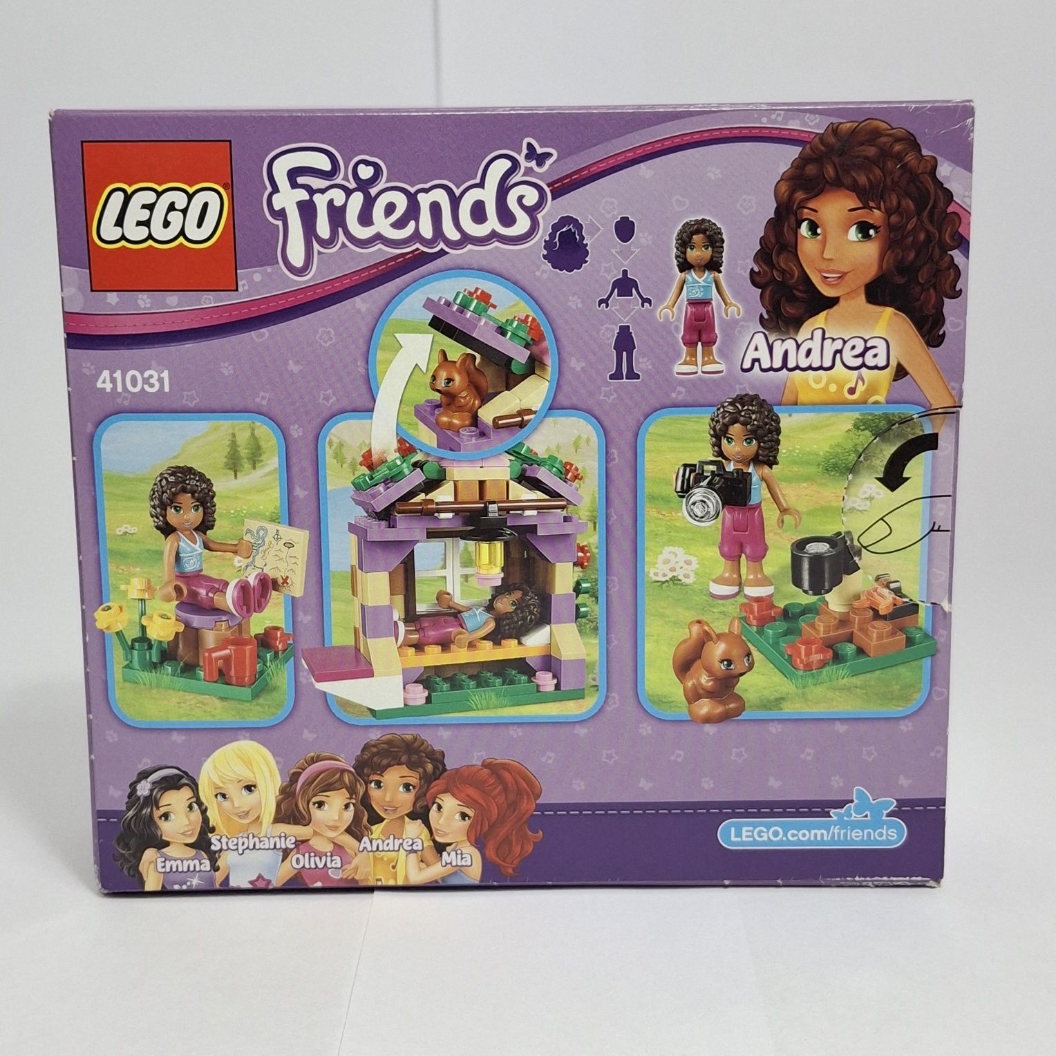 Klocki Lego Friends Górska chatka Andrei 41031 jak nowe