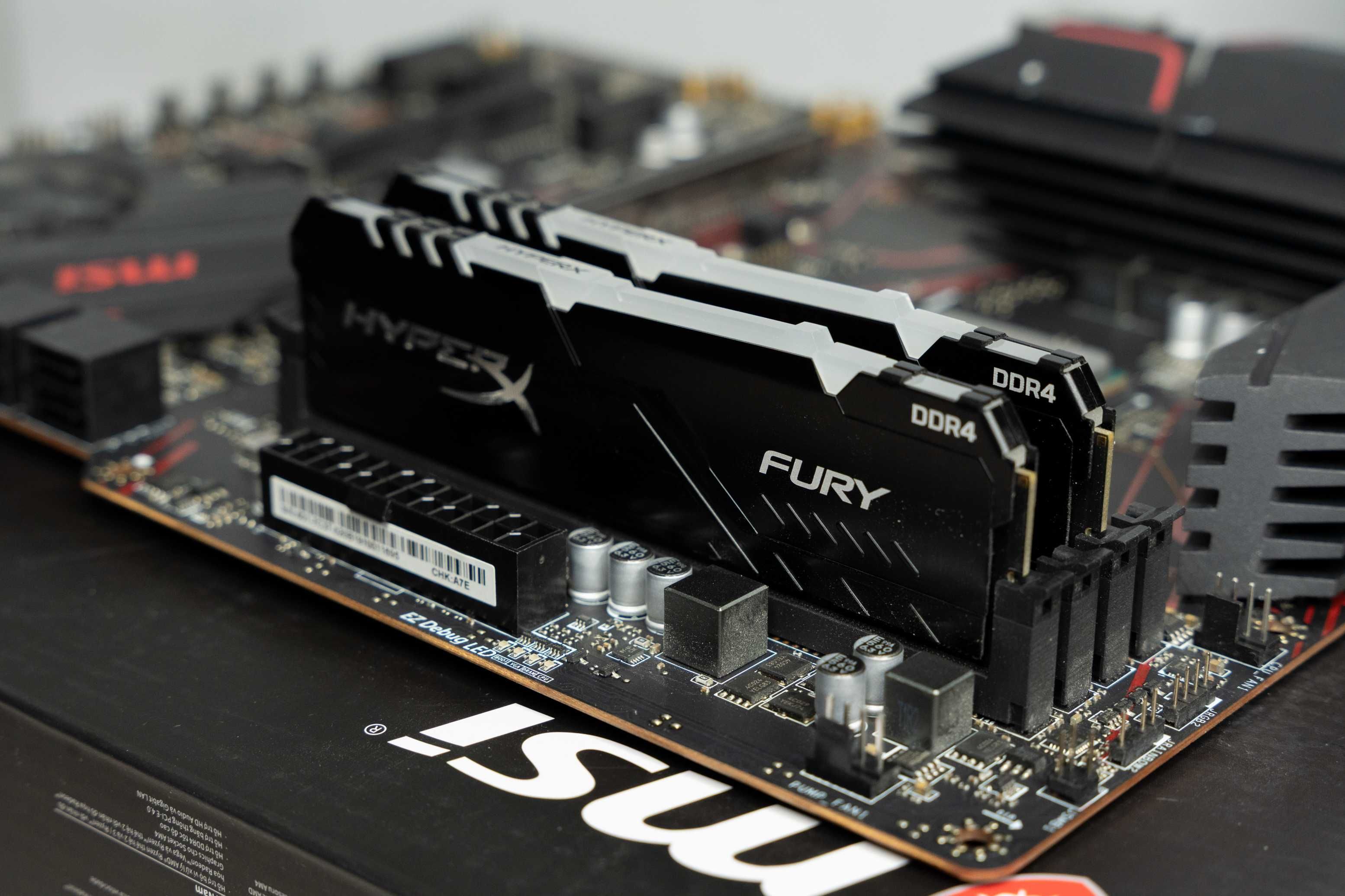 Zestaw MSI MPG X570 GP, Ryzen 7 3800X, HyperX Fury 32GB DDR4 3200MHz