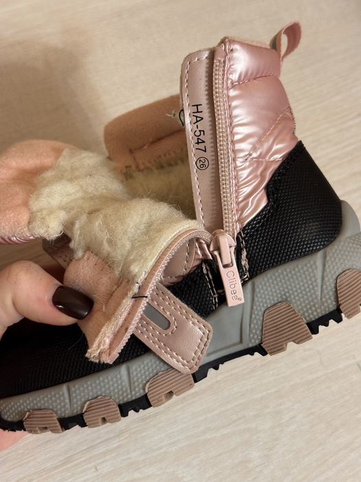 Зимові дитячі черевики 26 розмір зимние сапожки детские