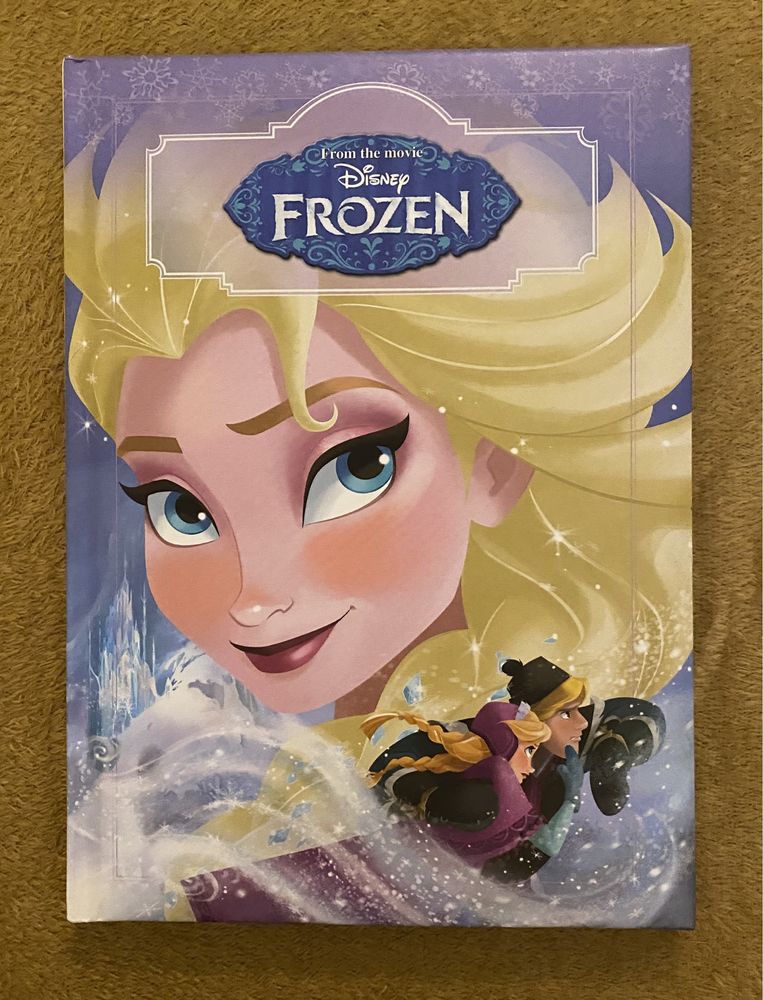 Książka dla dzieci w języku angielskim „Frozen”