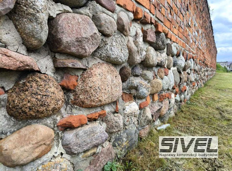 Podbijanie fundamentów, naprawy fundamentów, ankrowanie