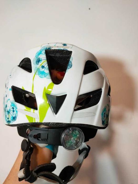 Kask rowerowy Fischer Urban Flower [Rozmiar S/M 52/55 cm