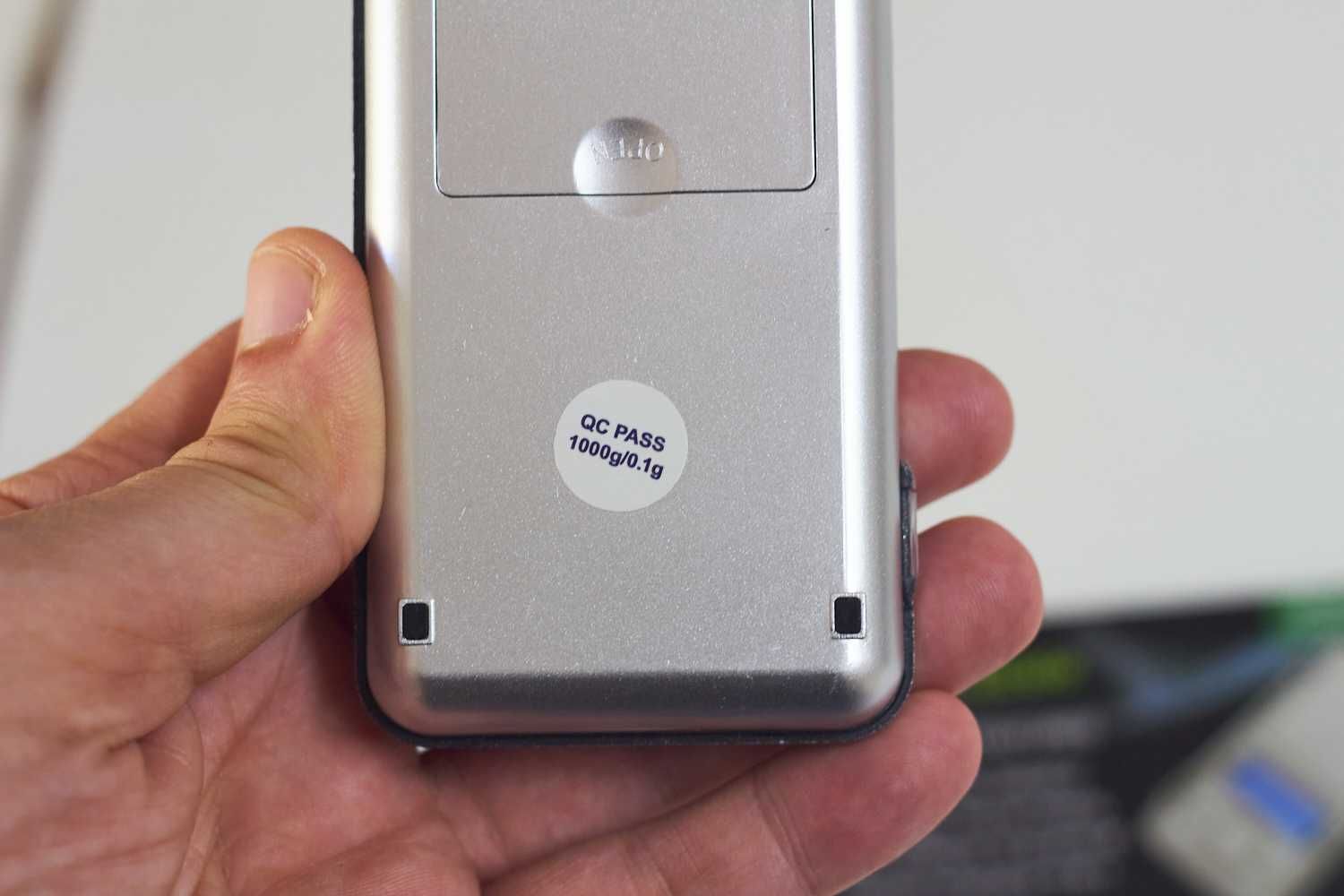 Balanca digital portatil: Alta precisao, tamanho compacto 0 - 1000 g