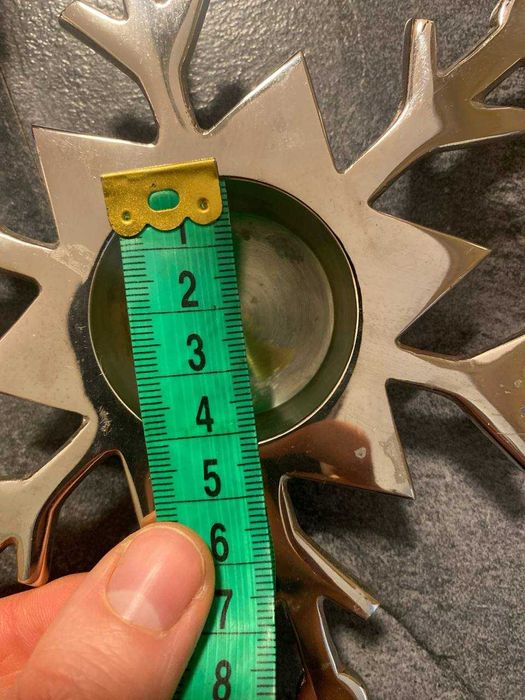 Подсвечник для чайной свечи Снежинка