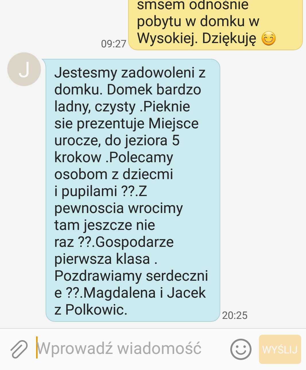 Cały domek nad jeziorem. Wolny 23-31 sierpień.