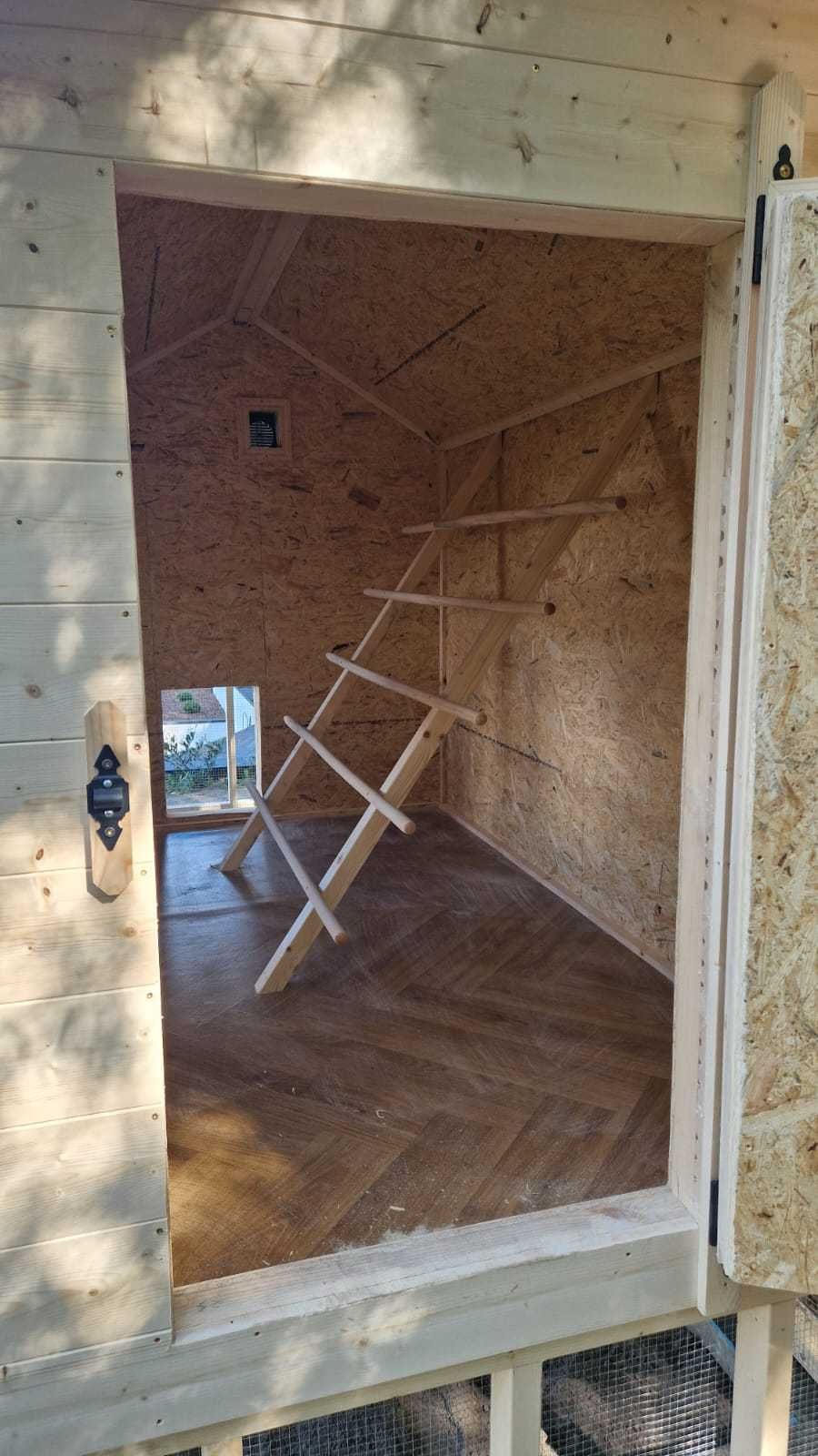 Kurnik z woliera 5x1.6