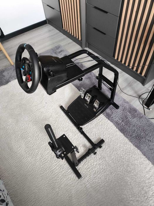 Kierownica Logitech G29 ze stojakiem + shifter + hydrołapa