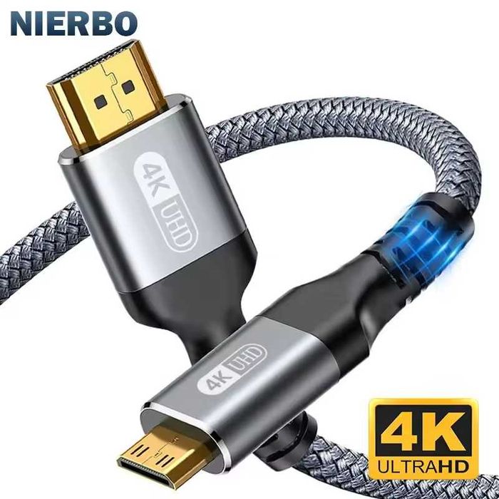 Кабель NIERBO Mini HDMI-HDMI (4K, 60 Гц, 3 метра)