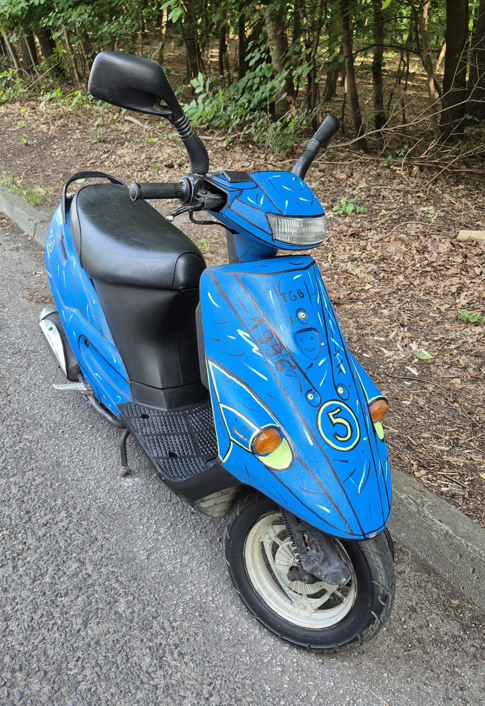 Skuter TGB 49cm świeżo po malowaniu 85km/h Poznań transport