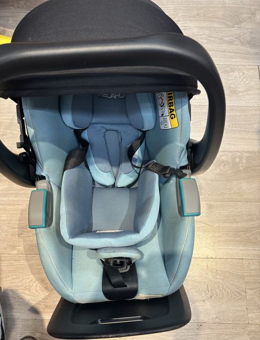 Recaro Cadeira Auto + base auto + adaptadores