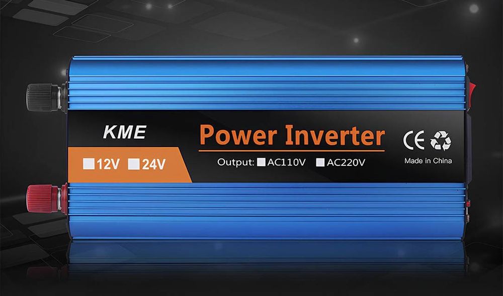2600W номінал. Перетворювач напруги KME 2600. Автомобільний інвертор н
