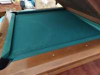 Mesa de bilhar com tampo