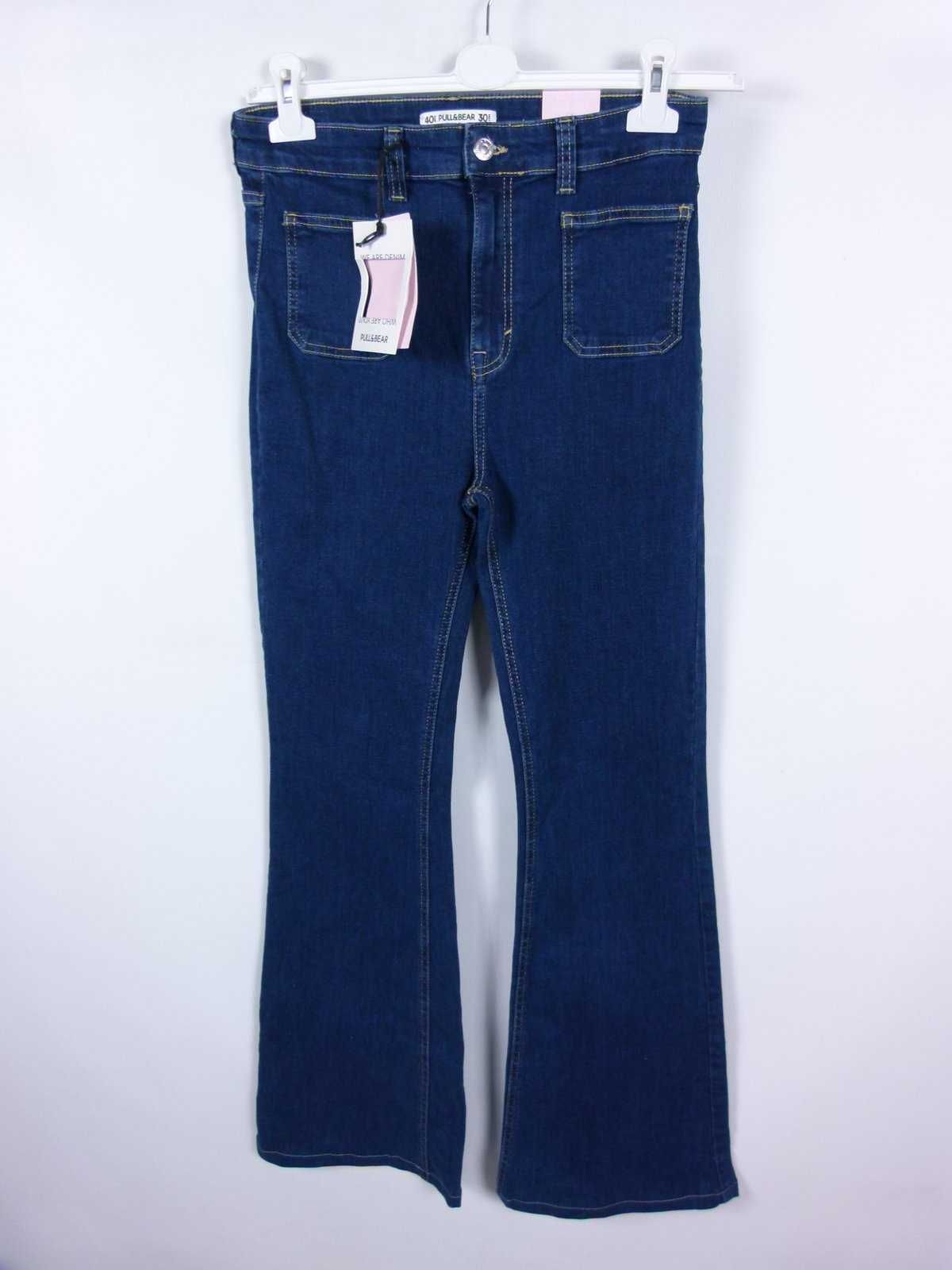 Pull&Bear spodnie jeans dzwony - EUR 40 mex.30 z metką