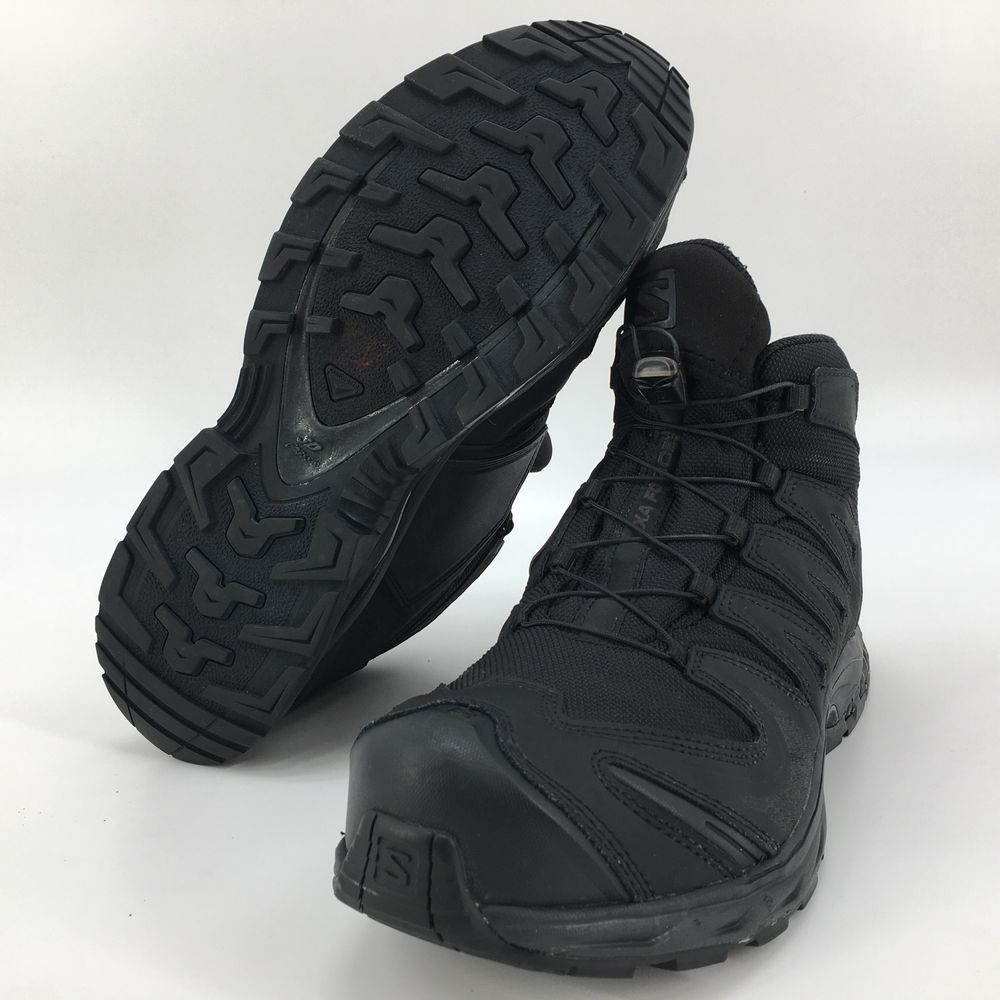 Мужские летние кожаные  ботинки берцы Salomon XA FORCES MID EN 46 ориг