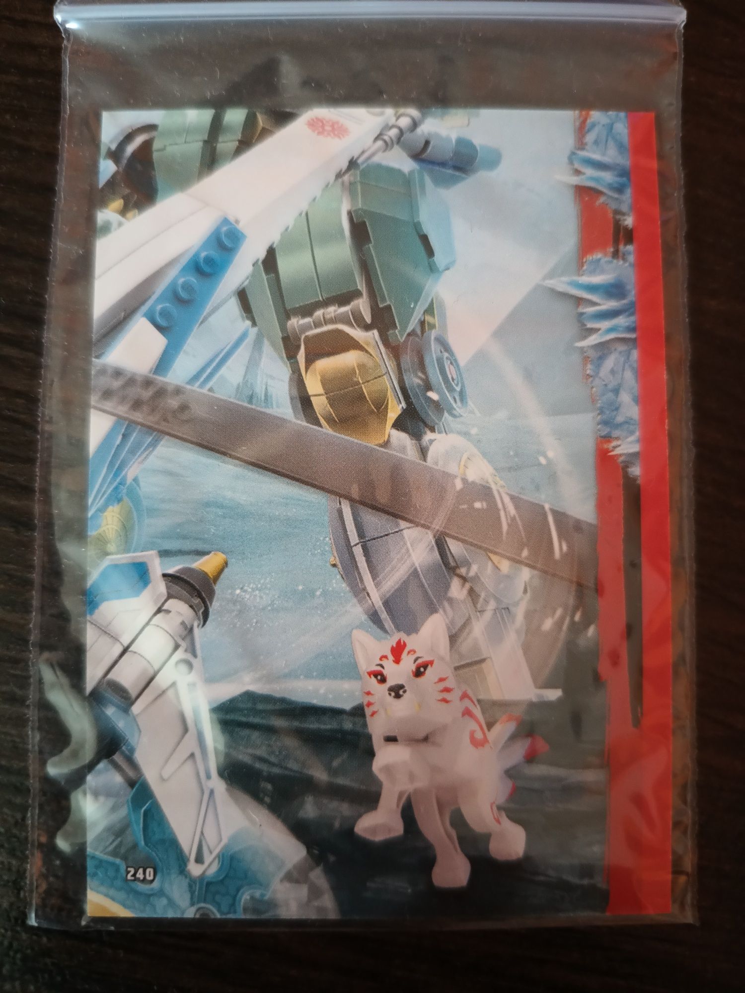 LEGO® NINJAGO® Seria 5 - Nr 240: Nibykraina (karty-puzzle)