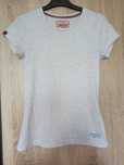 Szara koszulka damska t-shirt SuperDry basic