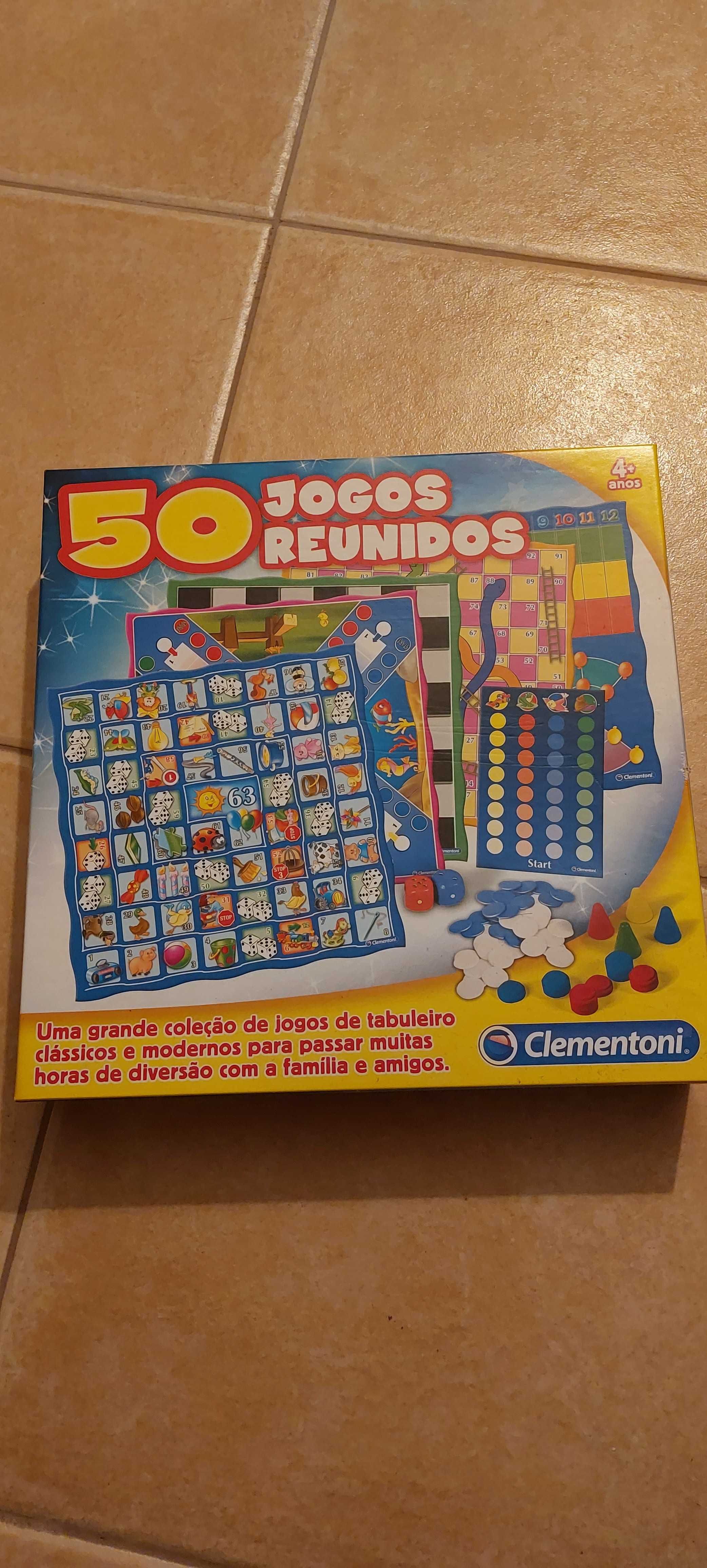 50 jogos reunidos - Clementoni