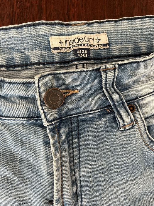 Shorty jeansowe inside