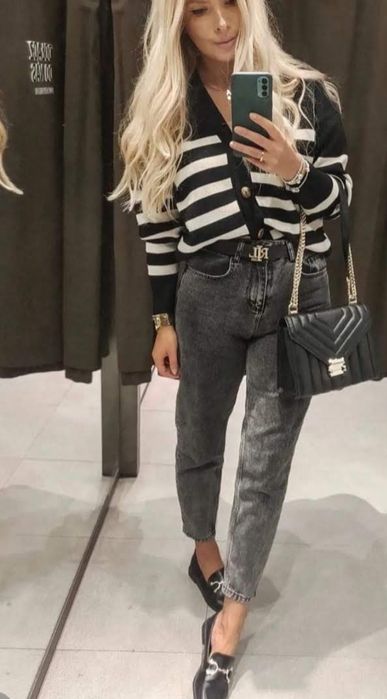 Жіночі джинси  Zara Мом 36 розмір