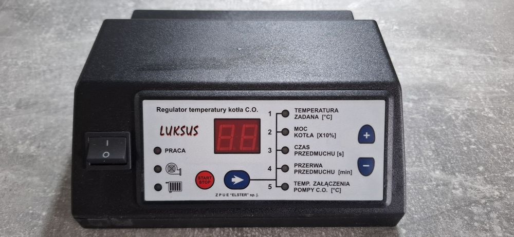 Regulator temperatury kotła centralnego - LUKSUS - NOWY