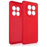 Etui Beline Silicone Do Xiaomi Redmi     Note 14 Pro Plus 5G Czerwony