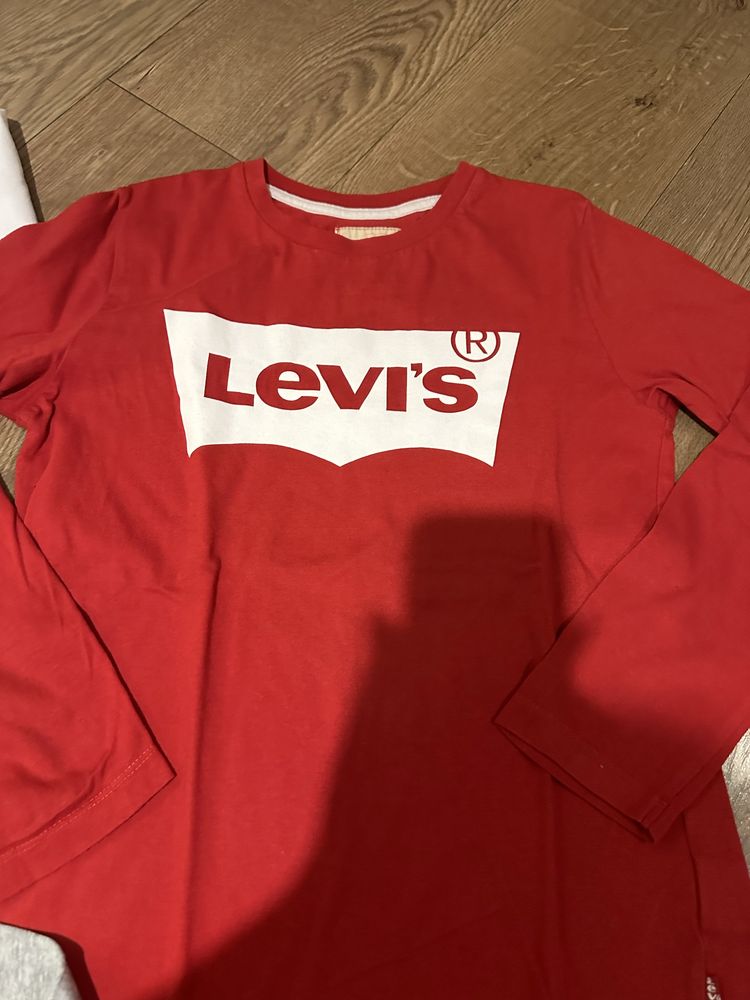 Levis , tommy hilifiger t- shirts długi rekaw rozm 152