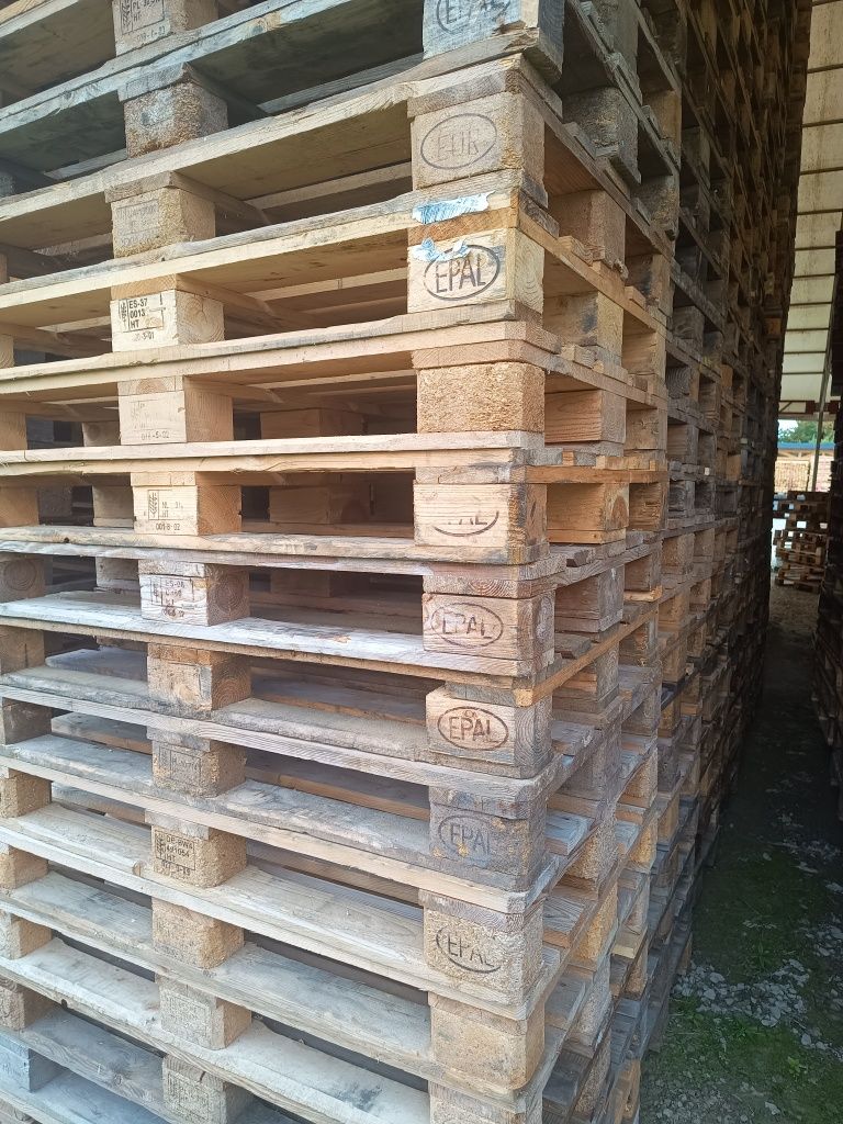 Palety Euro Epal I - II gatunek 120/80  duża ilość Tir paleta