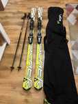 Narty Fischer Super Comp 170 + RS 10 + kijki 130 + pokrowiec