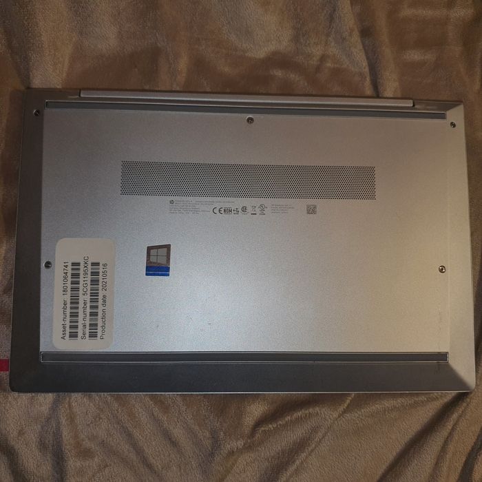 HP portátil muito bonito como novo Ryzen pro 5 16GB 256 GB