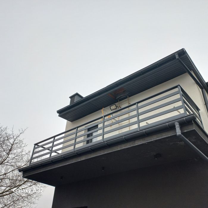 Balustrada balkonowa balustrady aluminiowe Barierki stali nierdzewnej