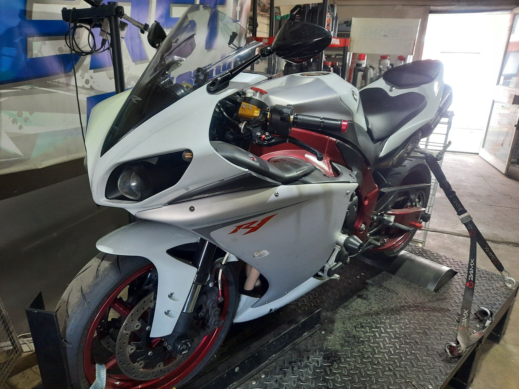 Hamownia motocyklowa, blokowanie na A2, reflash, remap ECU, tuning