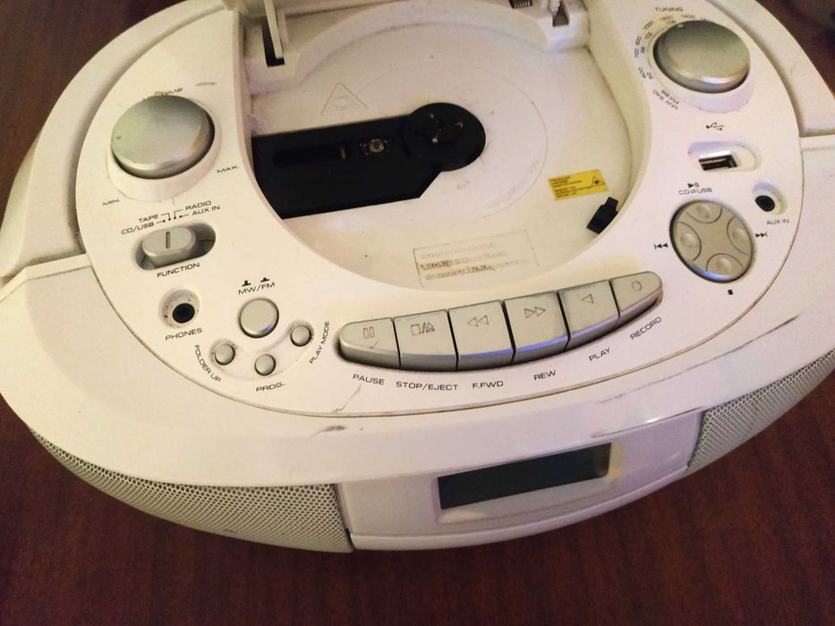 Бумбокс портативний центр Thomson RK300CDU MP3 USB FM CD