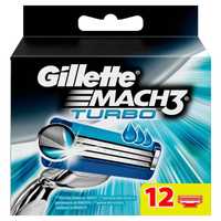 Gillette Mach 3 turbo сменные кассеты станок для гоління бритья